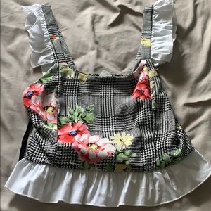 Flower Crop Top
